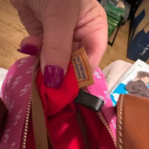 Dooney & Bourke Pink Kendra Satchel - Picture 12 of 14